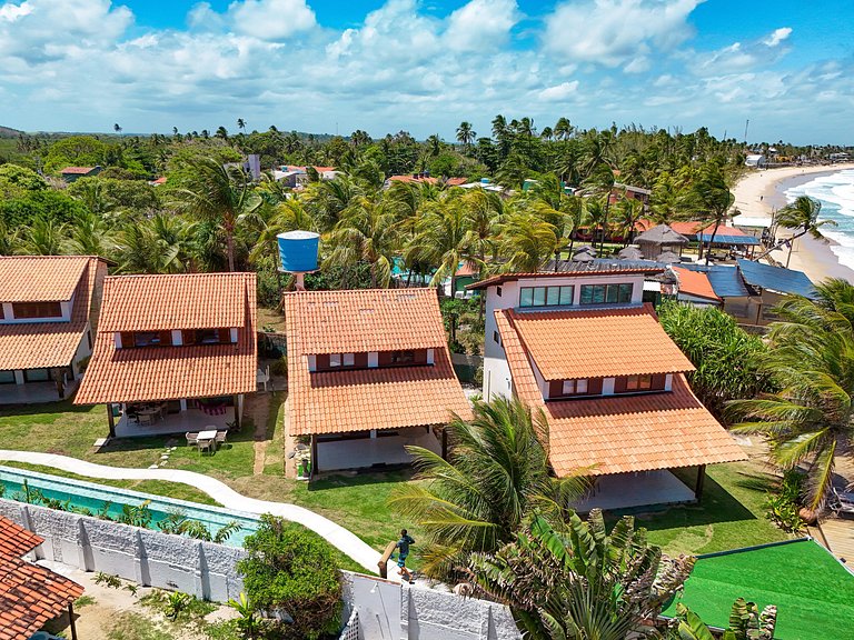 Casa Praia de Maracaípe Beira Mar Pontal Piscina