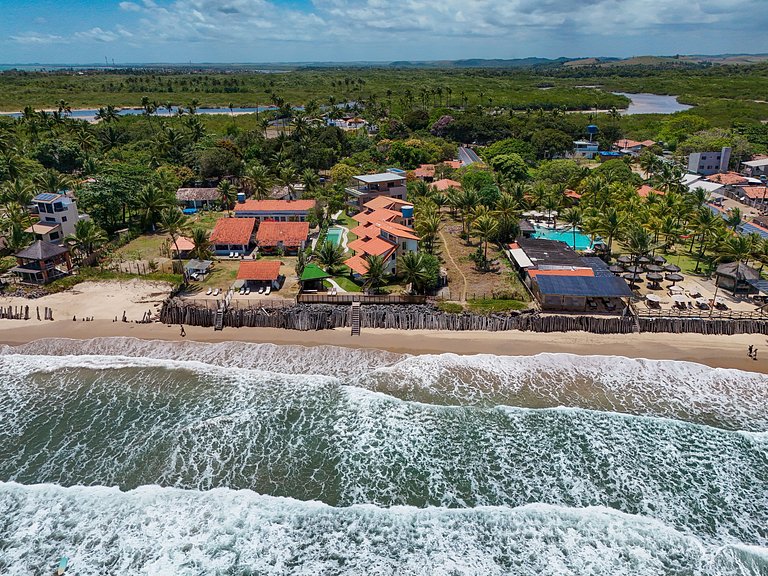 Casa Praia de Maracaípe Beira Mar Pontal Piscina