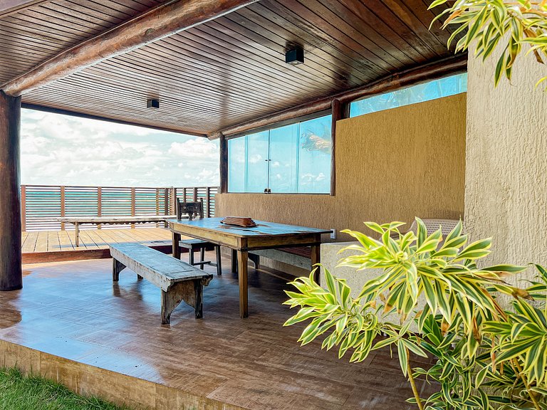 Casa Praia de Maracaípe Beira Mar Pontal Piscina