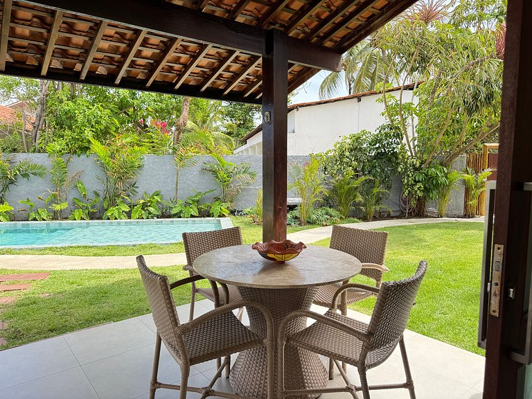 Chalé em Maracaípe Beira Mar 4 quartos Piscina