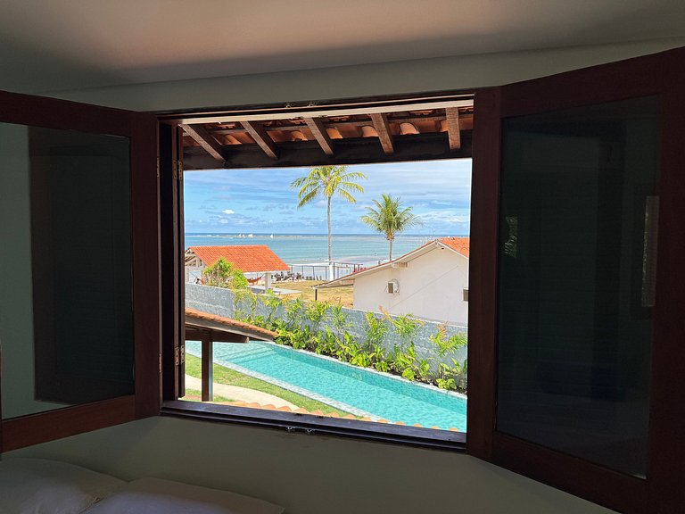 Chalé em Maracaípe Beira Mar 4 quartos Piscina