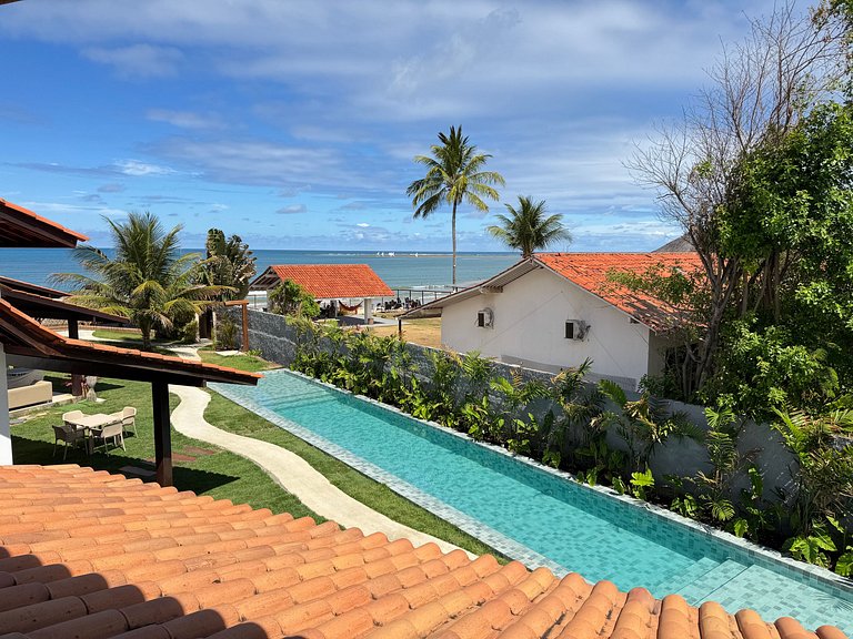 Chalé em Maracaípe Beira Mar 4 quartos Piscina